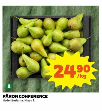Coop Extra Päron conference erbjuda