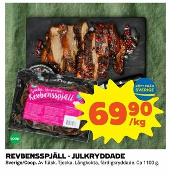 Coop Extra Revbensspjäll - julkryddade erbjuda