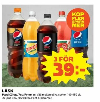 Coop Extra Läsk erbjuda