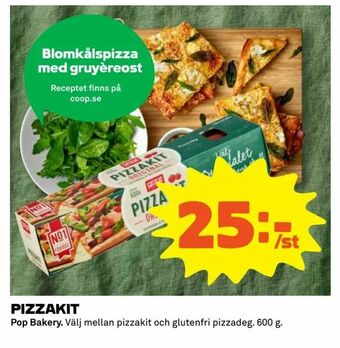 Coop Extra Pizzakit erbjuda