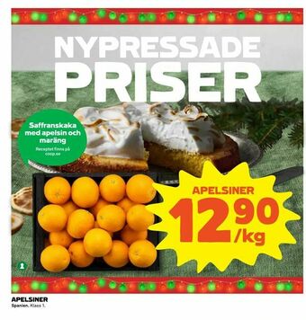 Coop Extra Apelsiner erbjuda