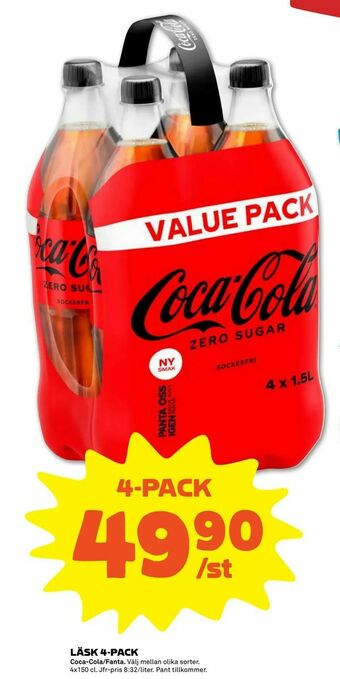Coop Forum Läsk 4-pack erbjuda