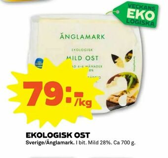 Coop Forum Ekologisk ost erbjuda