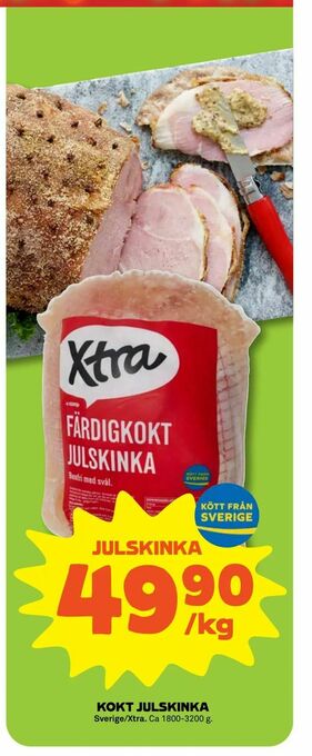 Coop Forum Kokt julskinka erbjuda