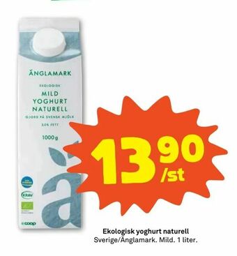 Coop Forum Ekologisk yoghurt naturell erbjuda
