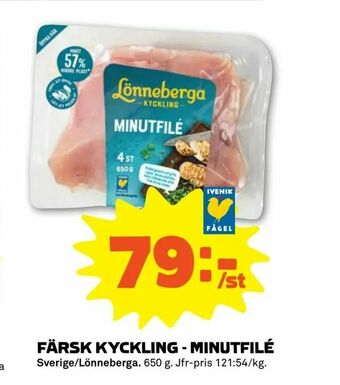 Coop Forum Färsk kyckling - minutfilé erbjuda