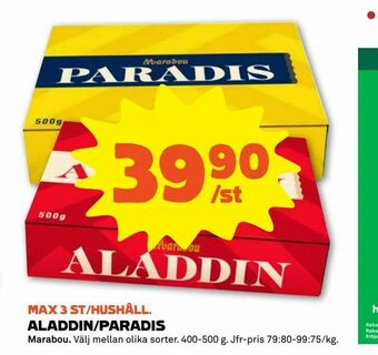 Coop Forum Aladdin/paradis erbjuda