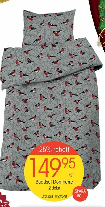EKO Bäddset Domherre erbjuda