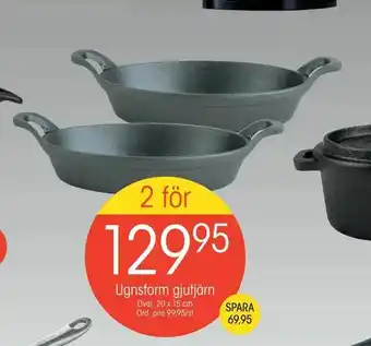 EKO Ugnsform gjutjärn erbjuda