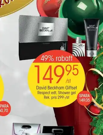 EKO David Beckham Giftset erbjuda