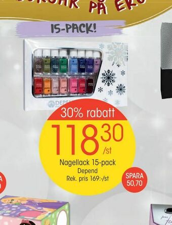 EKO Nagellack 15-pack erbjuda