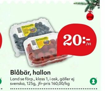 Hemköp Blåbär, hallon erbjuda