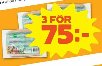 Stora Coop Vegansk grillkorv erbjuda