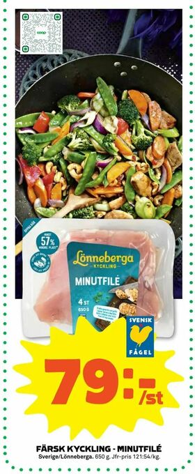 Stora Coop Färsk kyckling - minutfilé erbjuda