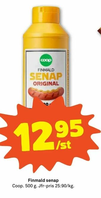 Stora Coop Finmald senap erbjuda