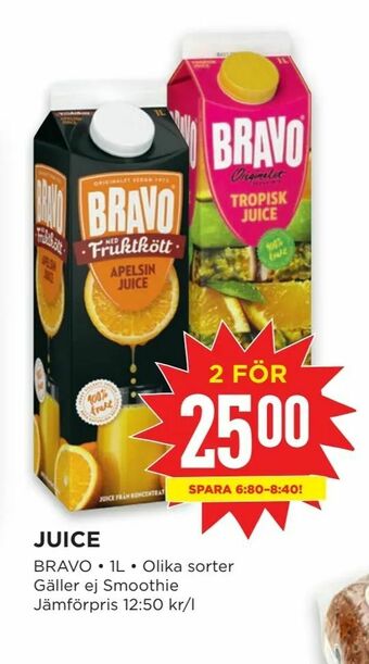 Willys Juice erbjuda