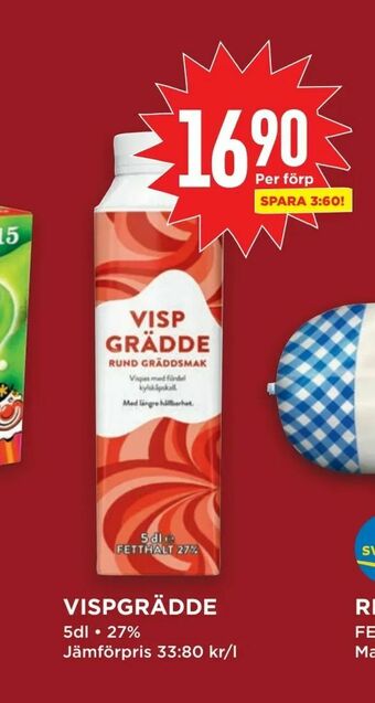 Willys Hemma Vispgrädde erbjuda
