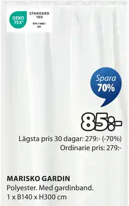 JYSK MARISKO GARDIN erbjuda