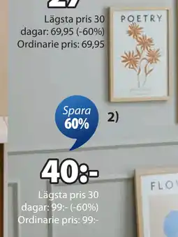 JYSK TORD FOTORAM erbjuda