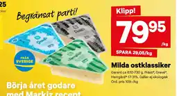 City Gross Milda ostklassiker erbjuda