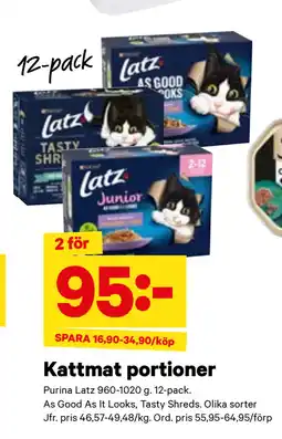 City Gross Kattmat portioner erbjuda