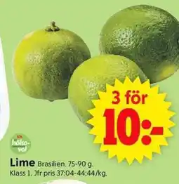 ICA Supermarket Lime erbjuda