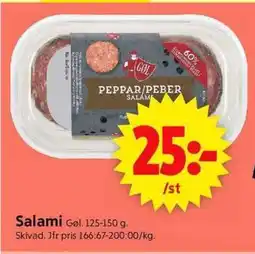 ICA Supermarket GOL Salami erbjuda
