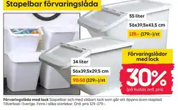 Rusta Förvaringslådor med lock erbjuda