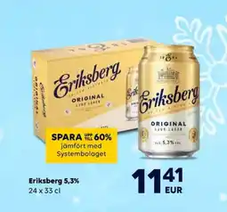 Border Shop Eriksberg 5,3% erbjuda