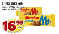 Supergrossen CHOKLADKAKOR erbjuda