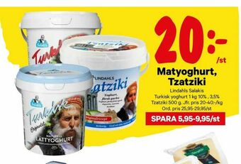 Matyoghurt, Tzatziki