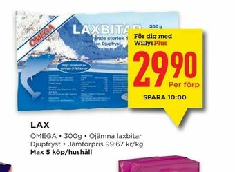 Willys Lax erbjuda
