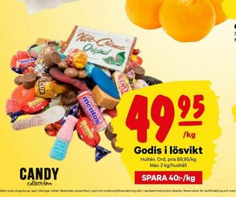 Godis i lösvikt