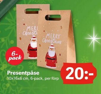 DollarStore Presentpåse erbjuda
