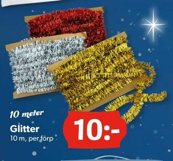 DollarStore Glitter erbjuda