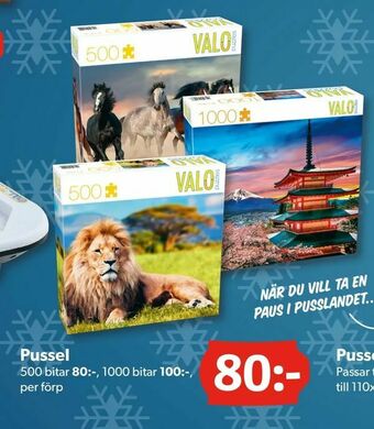 DollarStore Pussel erbjuda