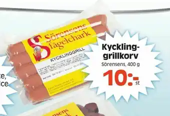 Kycklinggrillkorv