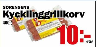 Matdax Kycklinggrillkorv erbjuda
