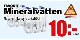 Matdax Mineralvatten erbjuda