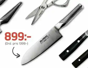 Önska Global Santokukniv 18 cm erbjuda