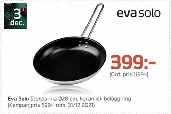 Önska Eva Solo Stekpanna Ø28 cm, keramisk beläggning erbjuda