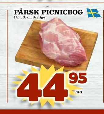 Matdax Färsk picnicbog erbjuda