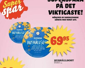 Matdax Hushållsost erbjuda