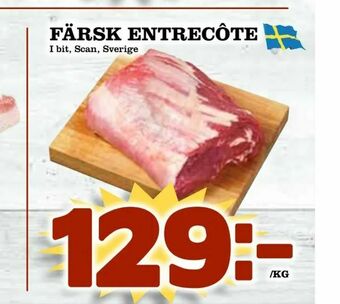Matdax Färsk entrecôte erbjuda