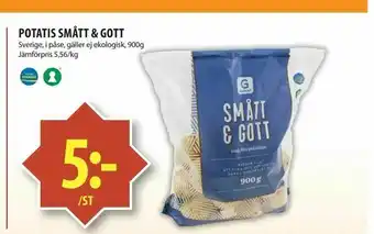 Potatis smått & gott
