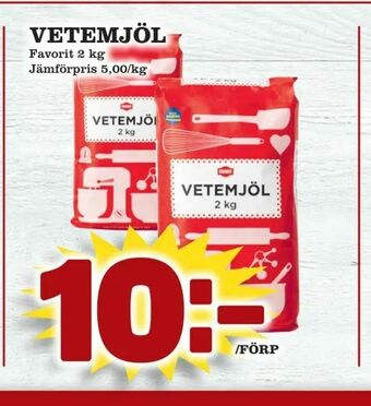 Matdax Vetemjöl erbjuda