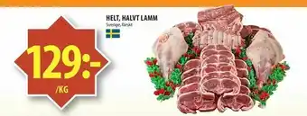 Helt, halvt lamm