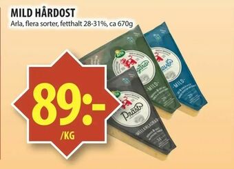 Matvärlden Tensta Mild hårdost erbjuda