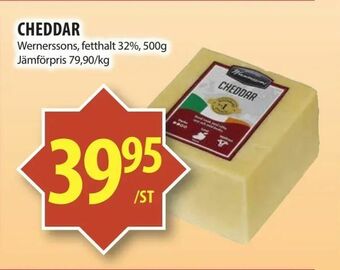 Matvärlden Tensta Cheddar erbjuda