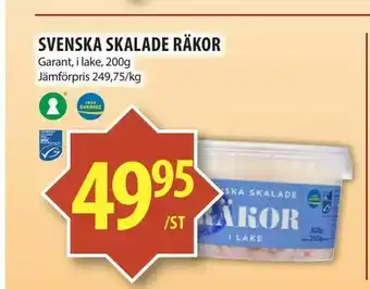 Svenska skalade räkor